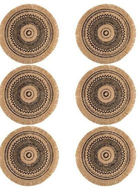 Macrame Placemats Set Of 6 Kitchen Plate Mats Runners For