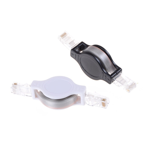 1.5m 4.9FT Extensible Cable Retractable RJ45 Internet Ethern