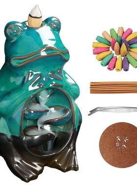 Frog Incense Backflow Holder Waterfall Backflow Incense