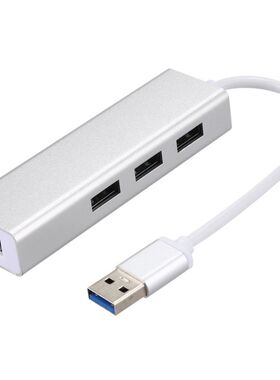 USB 3.0 Gigabit Ethernet Adapter With 3 Port Hub to RJ45 Lan