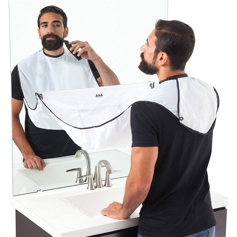 HOT NEW Man Bathroom Apron Male Apron Hair Shave Apron for-封面