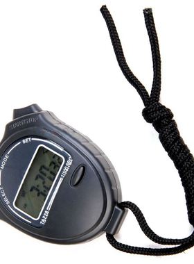 Stopwatch Stop Watch LCD Chronograph Timer Counter Sports