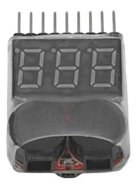 3.7-30V 1-8S Low Voltage Buzzer Alarm Indicator Checker 2 in