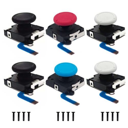 2pcs 3D Rocker Joystick Analog Sensor Thumb Sticks with 4pcs