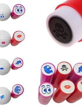 6X Colorfast Quick-dry Golf Ball Stamp Stamper Marker Club