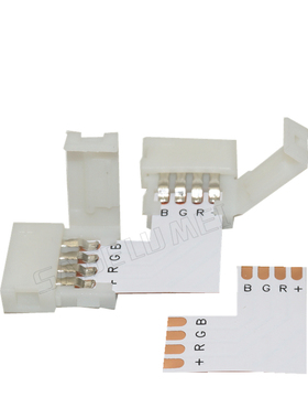 *10set 2pin 3pin 4pin 5pin LED Connector L Shape  connecting