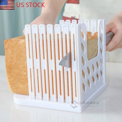 Pro Bread Slicer Cutter Mold Maker Slicing Cutting Guide Loa