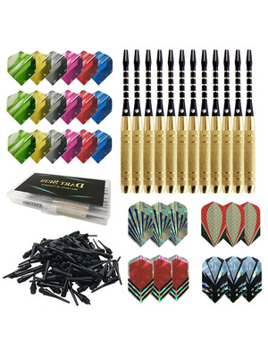 Soft Tip Darts With Flights And 100 Soft Tip Points For