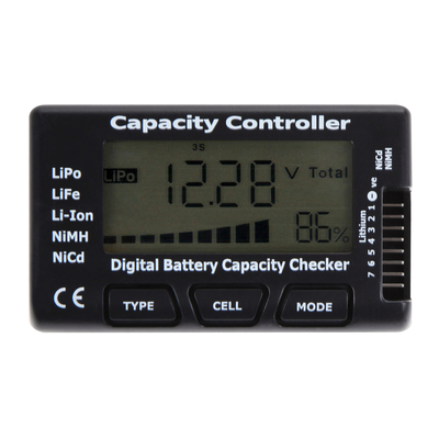 LCD Battery Tester Checker Checker Tester for LiPo LiFe Li B