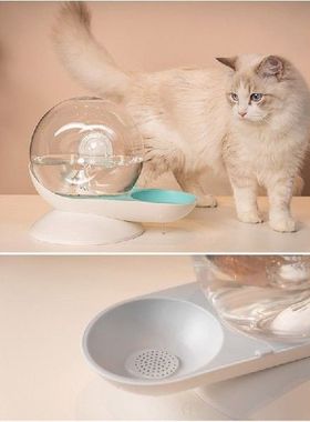 Water Fountain Automatic Gravity Replenishment Pet Drinking