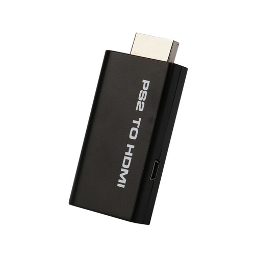 PS2 To HDMI Audio Video AV Adapter Converter w/3.5mm Output