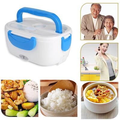 Portable Electric Heating Lunch Box Thermostat Food Heater R