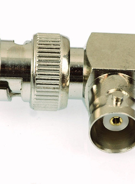 2Pcs 90Degree BNC RightAngle Male to BNC Female Video Adapte