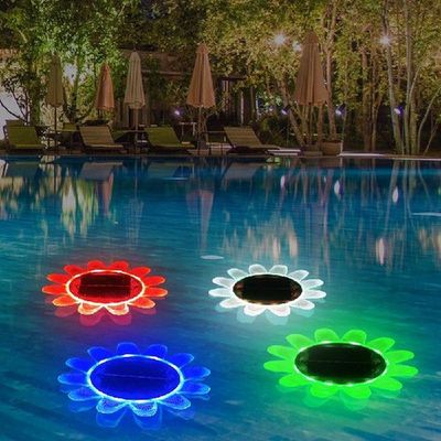 Floating Swimming Pool Light Solar Sunflower Garden Lamp