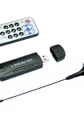 USB DVB-T + RTL-SDR Realtek RTL2832U + R820T DVB-T Tuner Rec