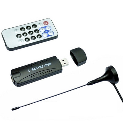 USB DVB-T + RTL-SDR Realtek RTL2832U + R820T DVB-T Tuner Rec