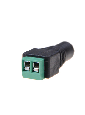 Female DC Power Plug Adapter For CCTV Cameras 2.1mm x 5.5mm