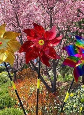 Bird Repeller Pinwheels Bird Deterrent Windmill Spinner