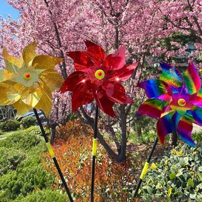 Bird Repeller Pinwheels Bird Deterrent Windmill Spinner