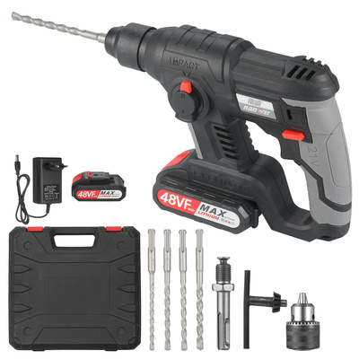 21V Rotary Hammer Drill 780 RPM Cordless Drill Demolition