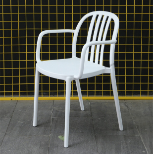 Dining Kitchen Nordic Chairs Simple Furniture Plastic