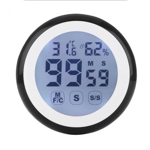 LCD Screen Kitchen Timer  Count UP Alarm Clock Kitchen Gadge
