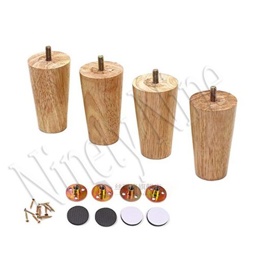 Legs Solid Wood Sofa Replacet Leg for Coffee Table Cabinet,1