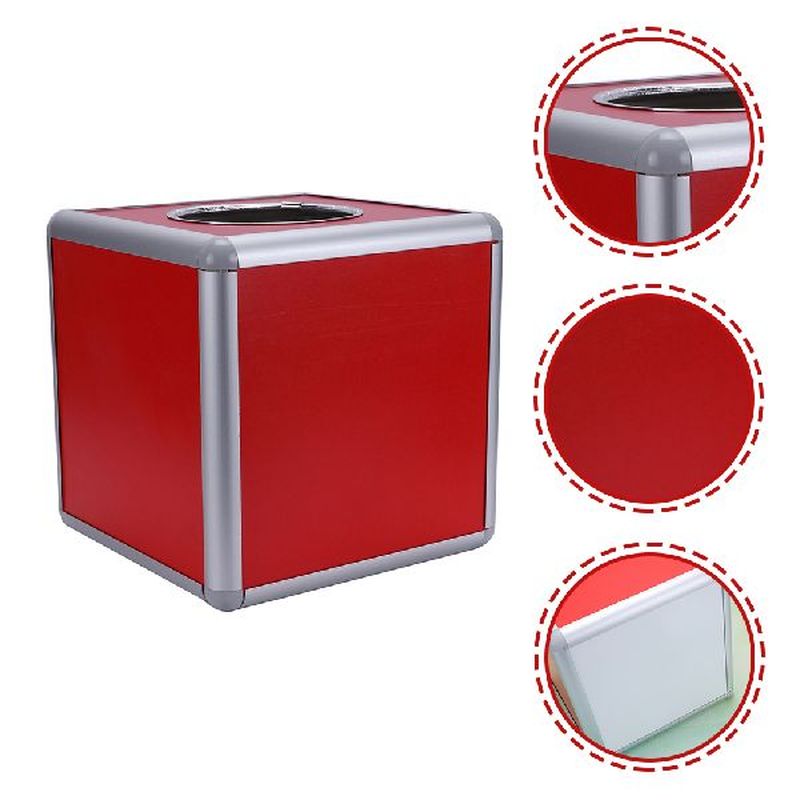Aluminium Alloy Raffle Box Ballot Box Donation Box Bonus