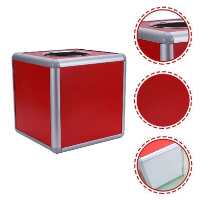 Aluminium Alloy Raffle Box Ballot Box Donation Box Bonus