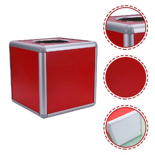 Aluminium Alloy Raffle Box Ballot Box Donation Box Bonus