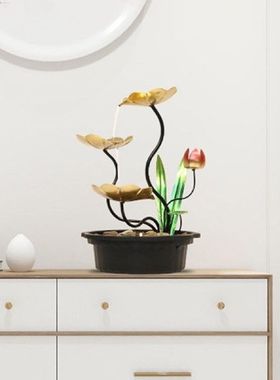 Electric Tabletop Fountains 3 Tiers Feng Shui Flowing Water