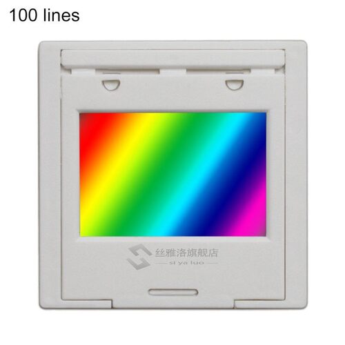 Diffraction Grating 50/100/300/600 line 2mm Transmission Gra