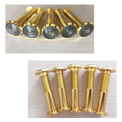 Peephole Deluxe 200Degree Wide Angle Peephole Door Viewer Do