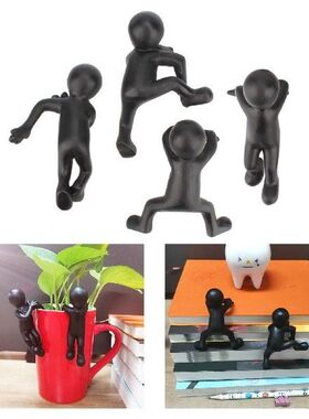 Creative Kung Fu Little Men Flower Pot Hugger Hanger