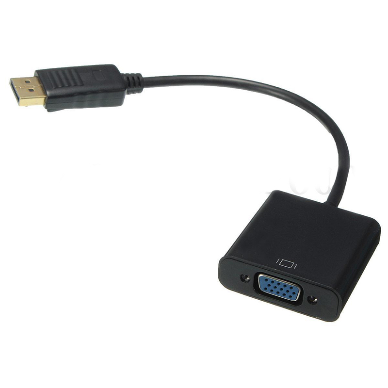 Displayport DP Male To VGA Female Adapter Display Port Cable