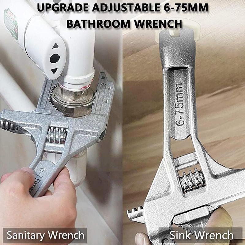 Adjustable Wrench Universal Monkey Spanner Multi-function
