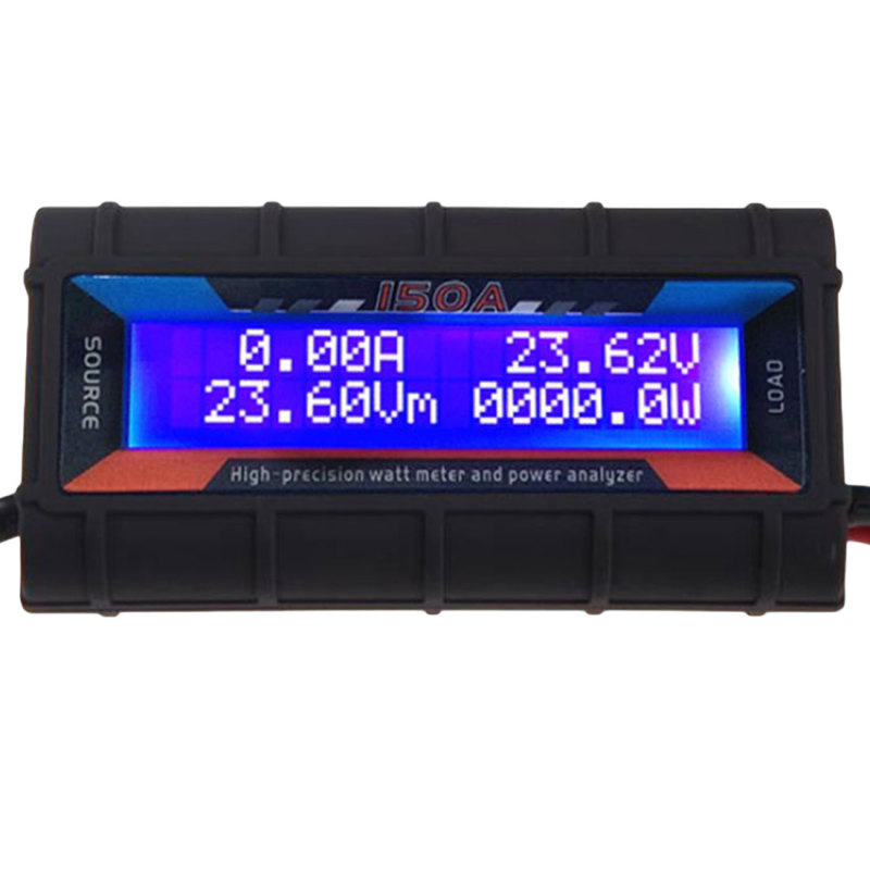 0 to 60V/150A Watt Meter and Power Analyzer Backlight LCD Di