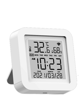 Tuya WIFI Temperature And Humidity Sensor Indoor Hygrometer