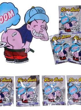 10PCS New Funny Shock Toys Explosion Smelly Package the