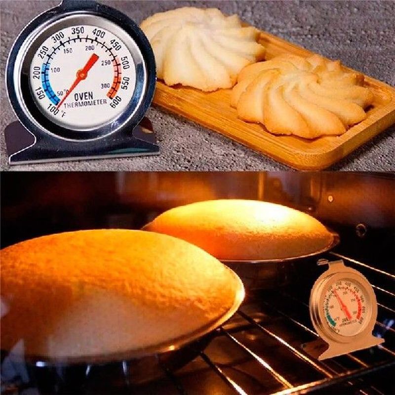 Stainless Steel Kitchen Oven Thermometer Food Bread