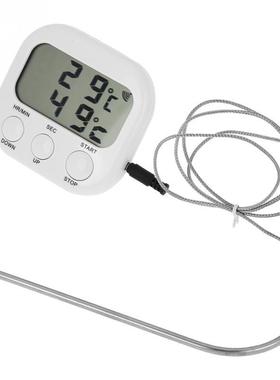 2 in 1 Cooking BBQ Grill Meat Probe Food Timer