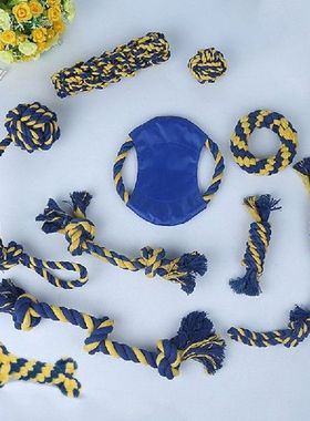 Interaction Dog Chew Rope Toys Tug of War Washable Durable