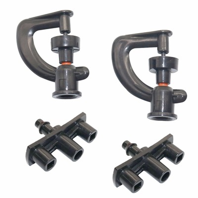 100 pcs water sprayer garden accumulator sprinkler Rotating