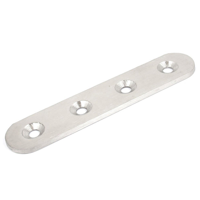 96 x 19mm Fixing Joining Mending Flat Plate Bracket,Silver