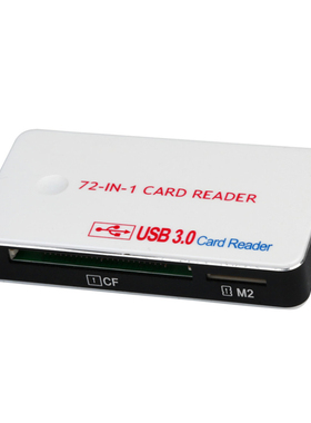 72-in-1USB 3.0 Card Reader Compatible with all Versions of S
