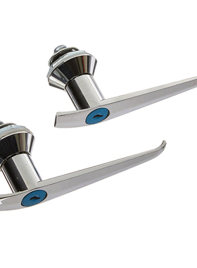 Cabinet Door L Shaped Handle Key Locks 2 Pcs