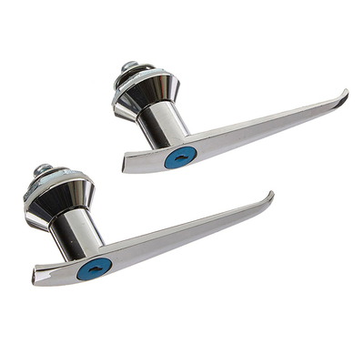 Cabinet Door L Shaped Handle Key Locks 2 Pcs