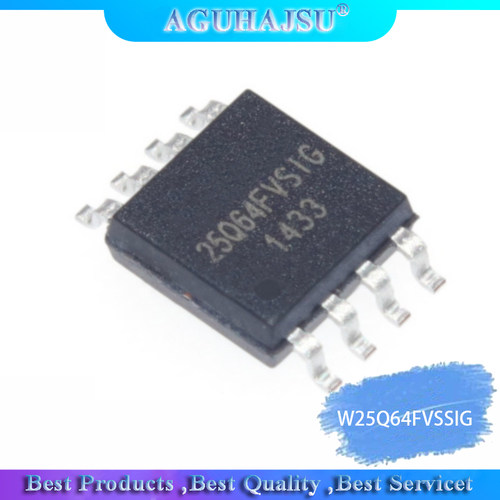 10pcs/lot W25Q64FVSSIG SOP8 W25Q64 SOP 25Q64FVSSIG 25Q64FVSI