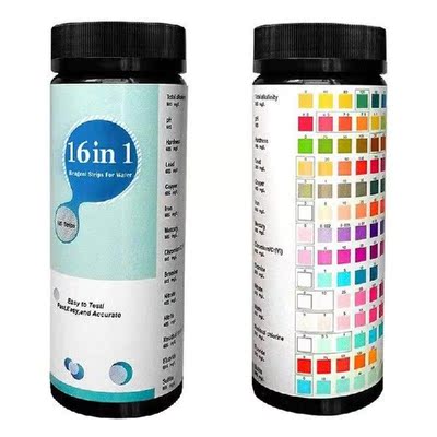 PCS Upgrade 16in1 Drinking Water Quality Test Strip Tap