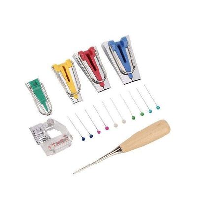 1 Set of Sewing Bias Tape Machine Multifunctional Household
